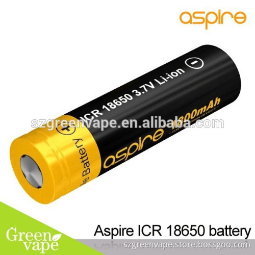 High Quality Aspire battery, Original Aspire 18650 battery, 18650 3.7v battery can be recharge
